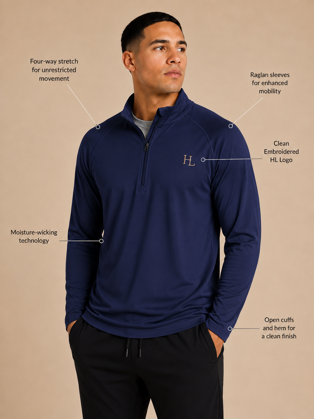 Performance Quarter Zip
