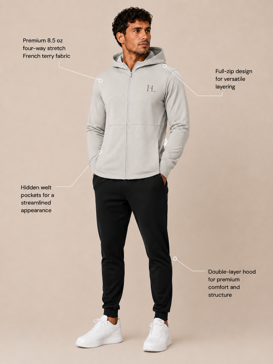 Heritage Zip Hoodie