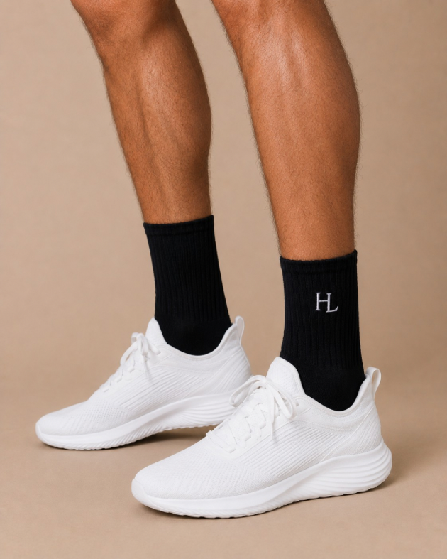 Heritage Crew Socks Black