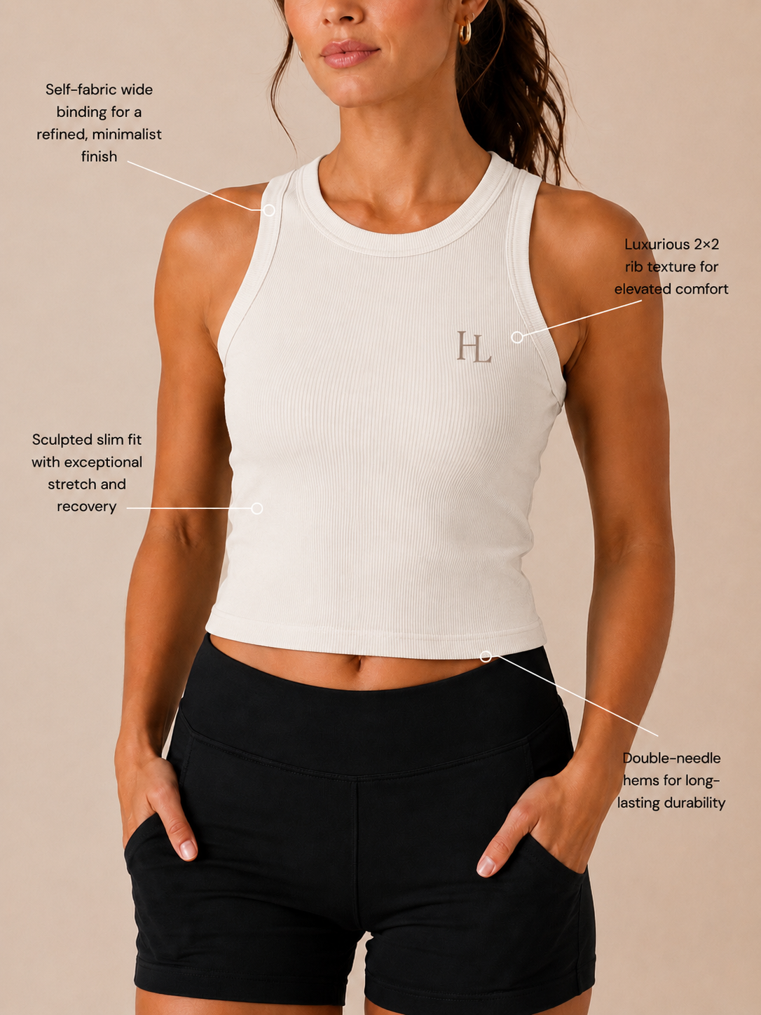 Luxe Crop Tank