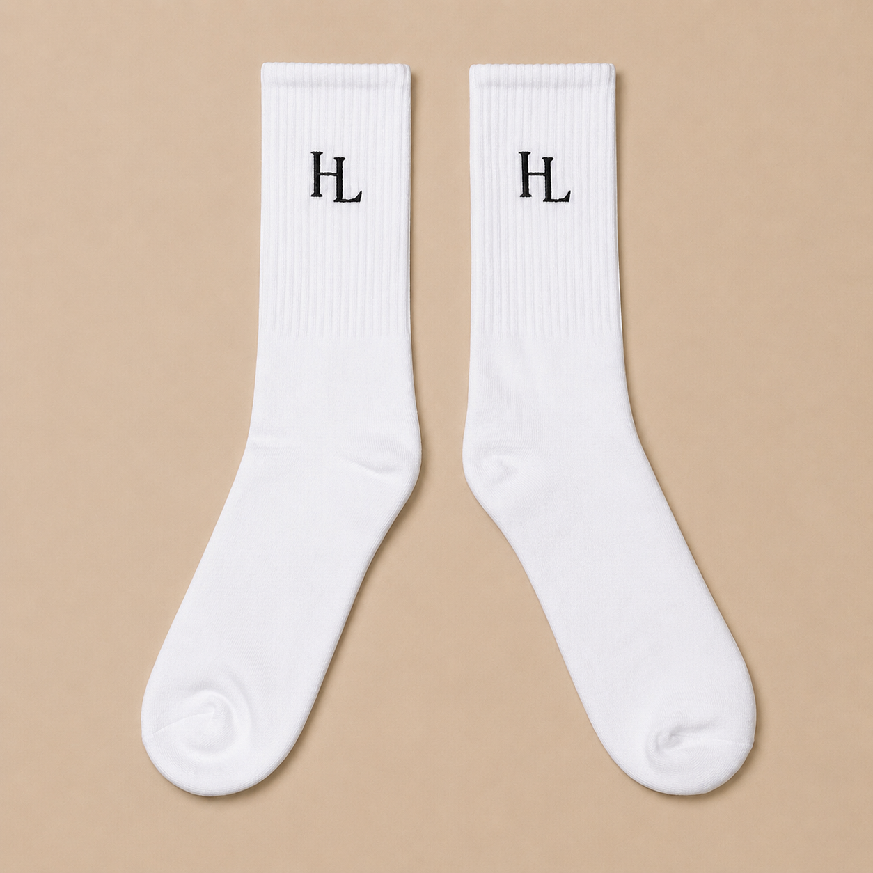 Heritage Crew Socks White