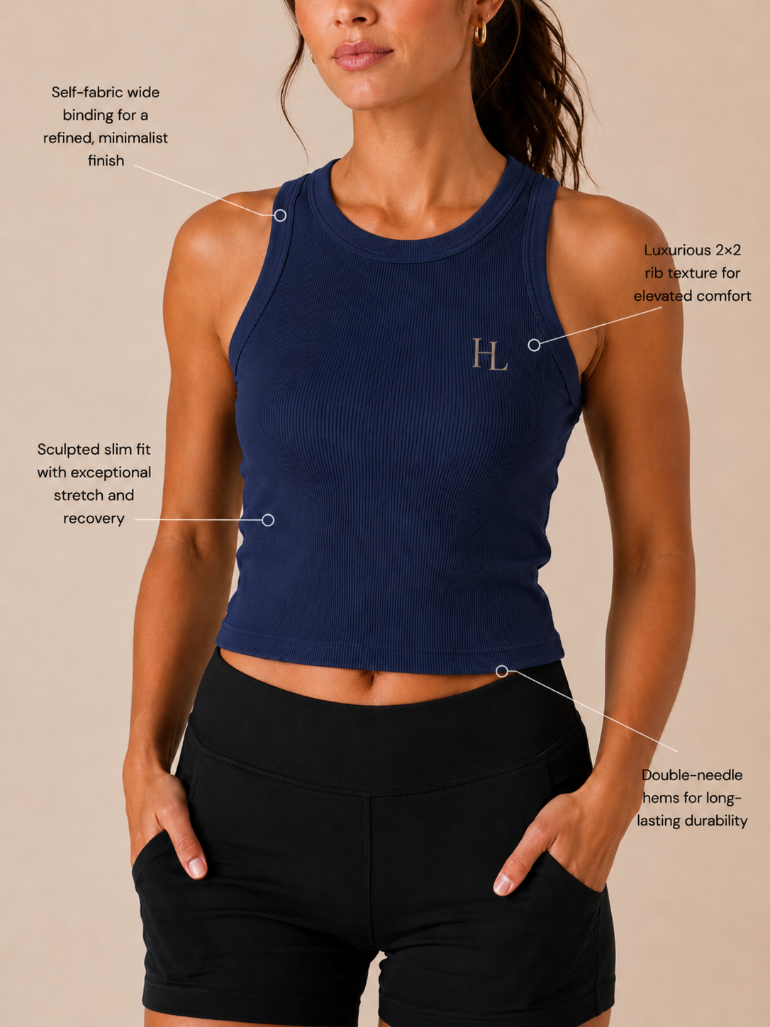Luxe Crop Tank