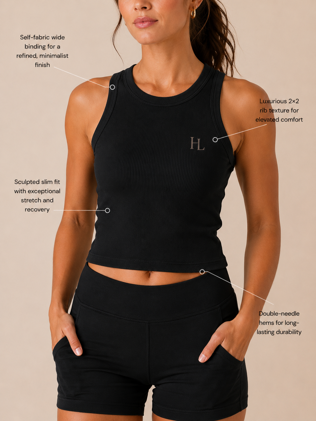 Luxe Crop Tank