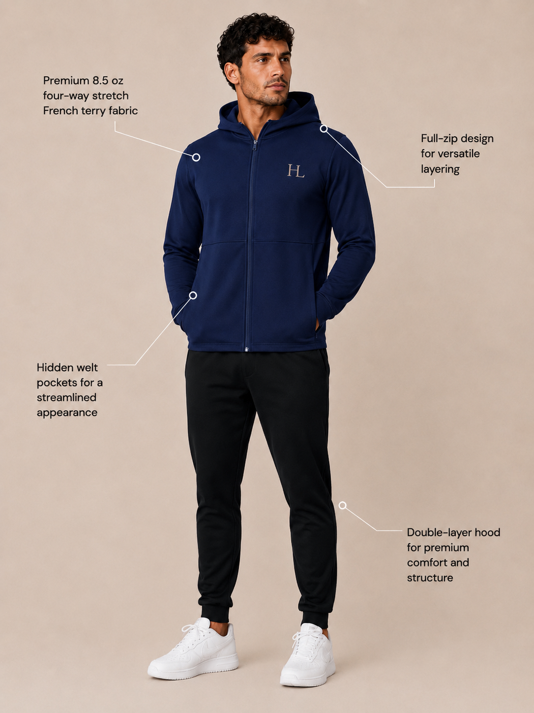 Heritage Zip Hoodie