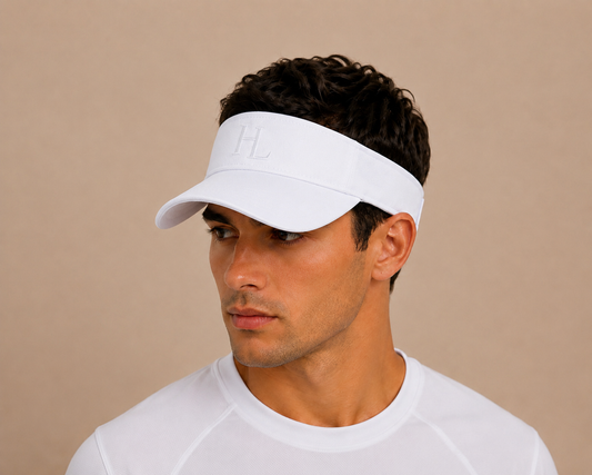 Court Visor White