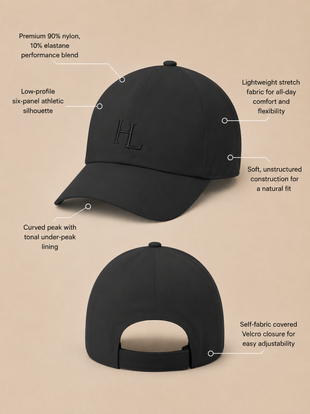 Active Cap Black