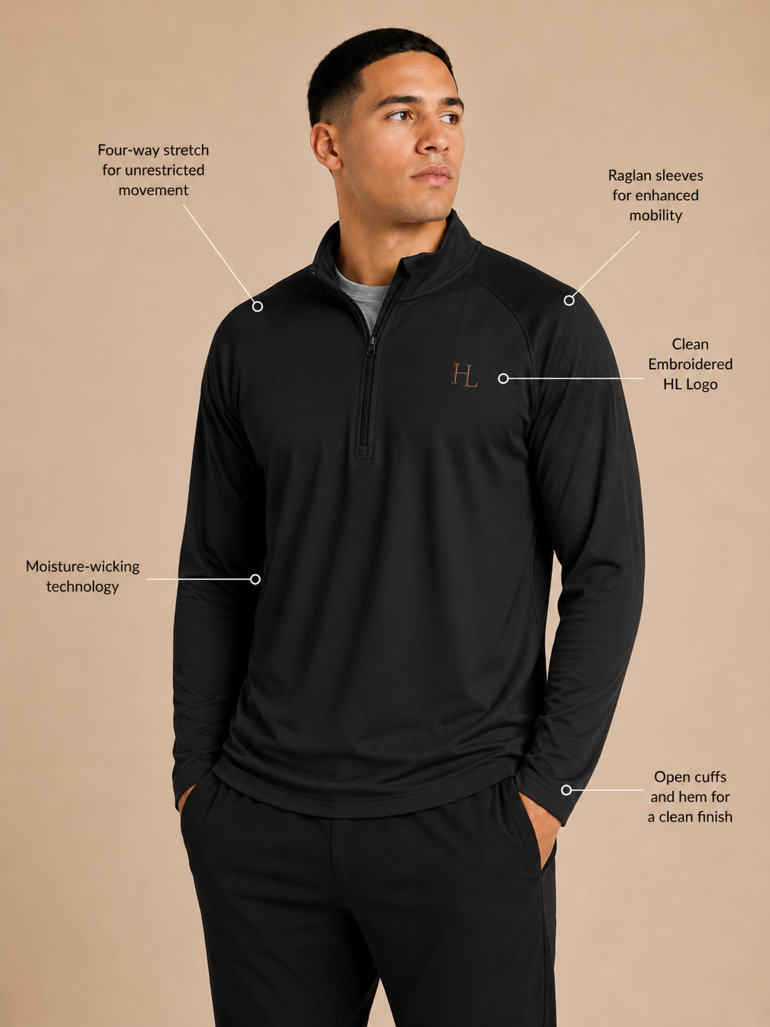 Performance Quarter Zip