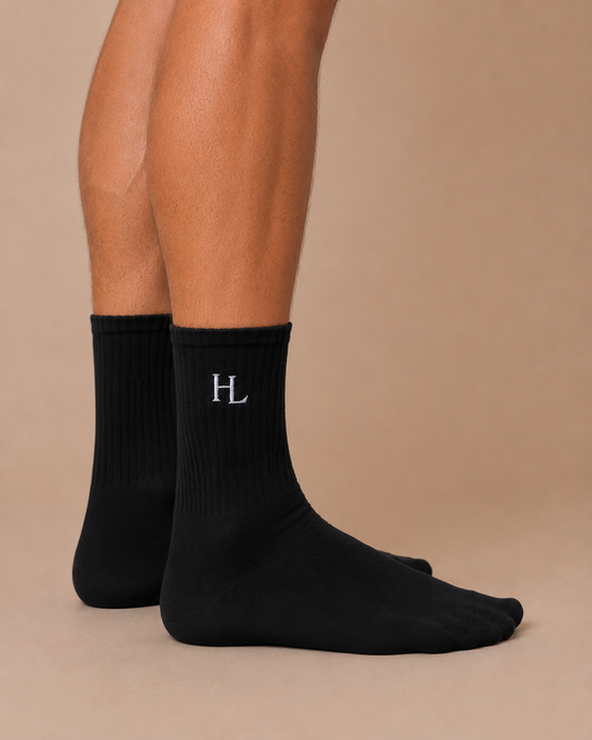 Heritage Crew Socks Black