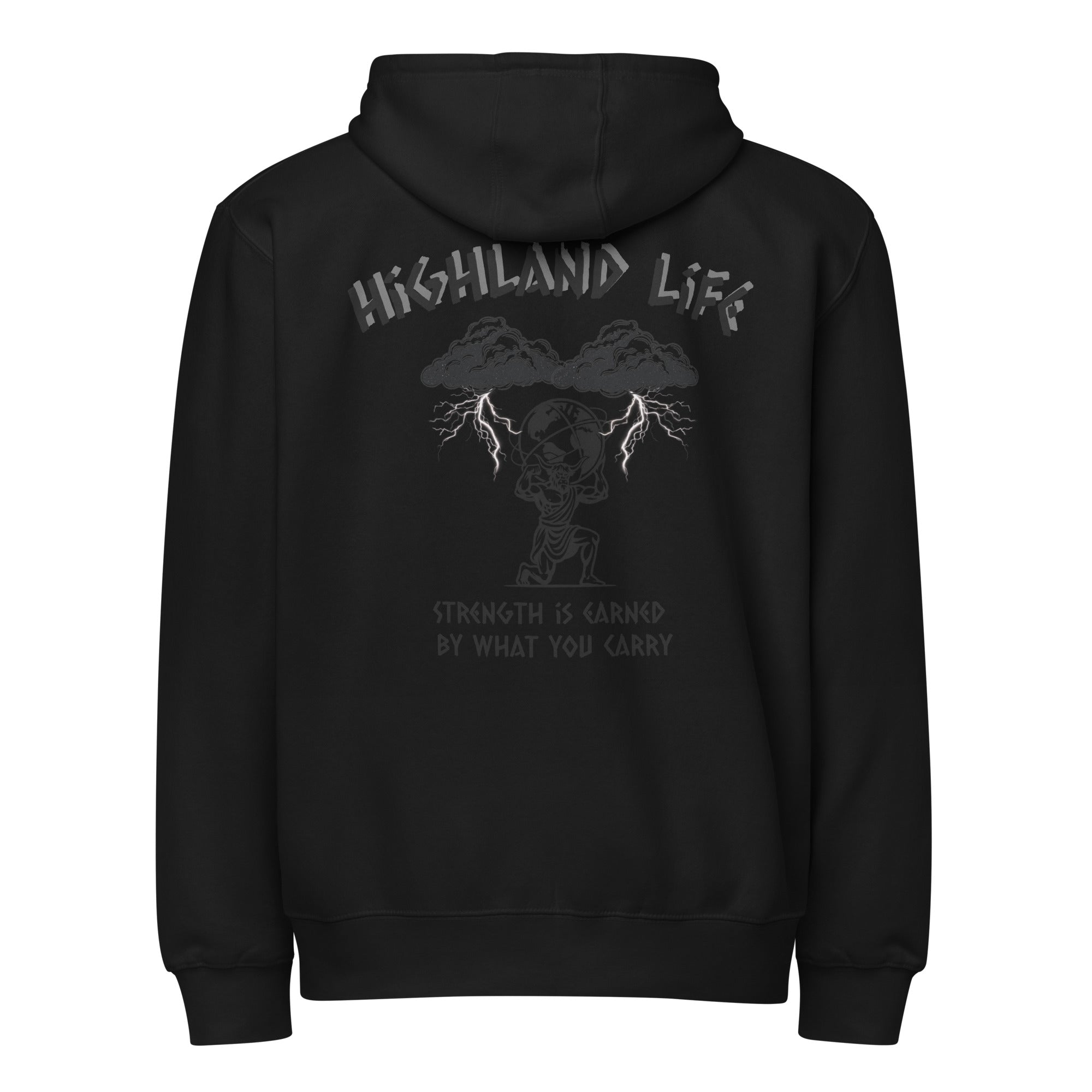 Atlas of the Highlands Full Zip Hoodie – Highland Life LLC