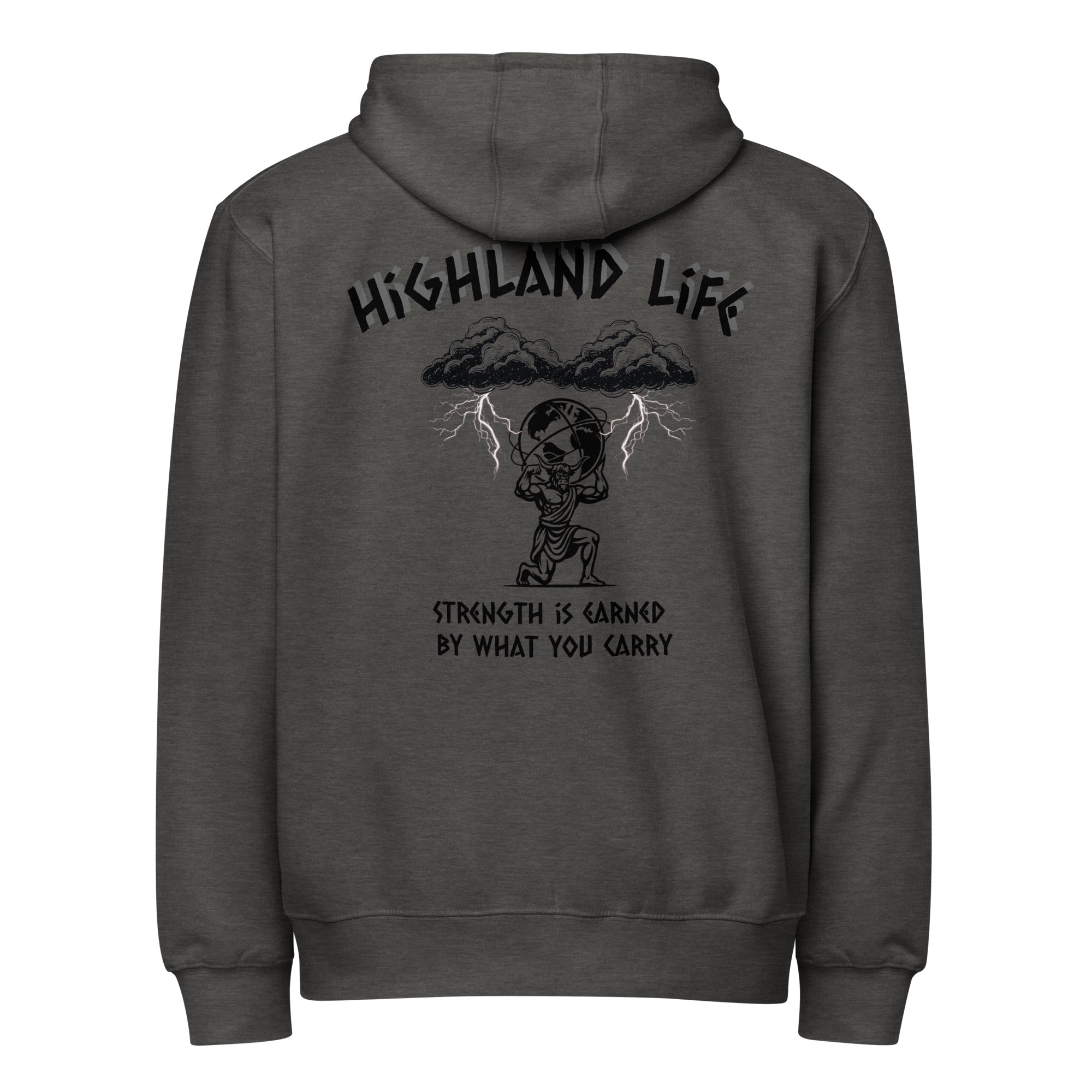 Atlas of the Highlands Full Zip Hoodie – Highland Life LLC